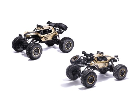 Samochód zdalnie sterowany 2,4GHz 1:8 51cm metal złoty Kik Sp. z o. o. Sp. k.