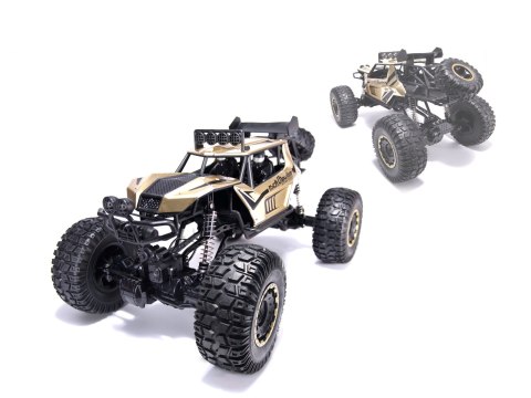 Samochód zdalnie sterowany 2,4GHz 1:8 51cm metal złoty Kik Sp. z o. o. Sp. k.