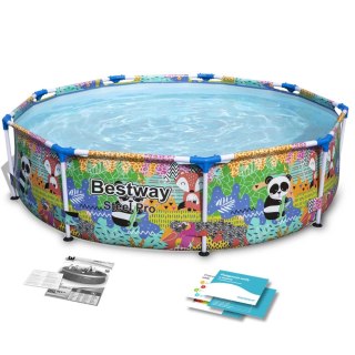 Basen ogrodowy stelażowy 274 x 66 cm 4w1 Bestway 5612F Bestway