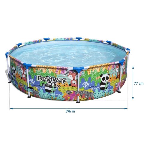 Basen ogrodowy stelażowy 274 x 66 cm 4w1 Bestway 5612F Bestway