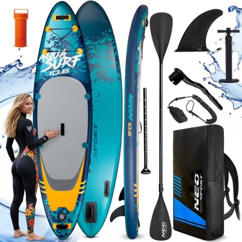 Deska SUP Aquasurf 320 x 81 x 15 cm Neo-Sport 170005 Neo-Sport