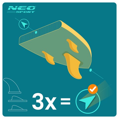 Deska SUP Aquasurf 320 x 81 x 15 cm Neo-Sport 170005 Neo-Sport