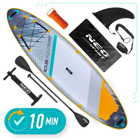 Deska SUP Aquasurf 320 x 84 x 15 cm Neo-Sport 170205 Neo-Sport