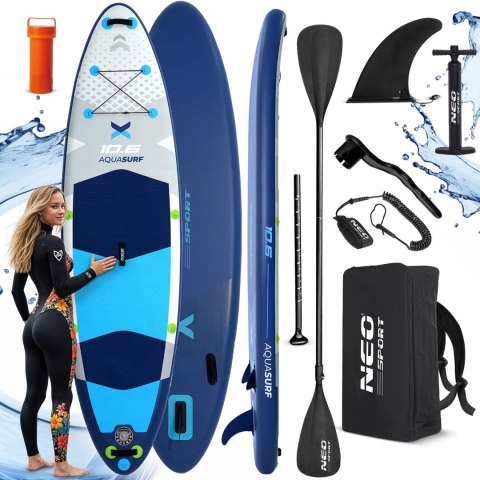 Deska SUP Aquasurf 320 x 84 x 15 cm Neo-Sport 170206 Neo-Sport