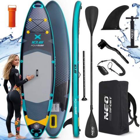 Deska SUP Aquasurf 320 x 84 x 15 cm Neo-Sport 170207 Neo-Sport