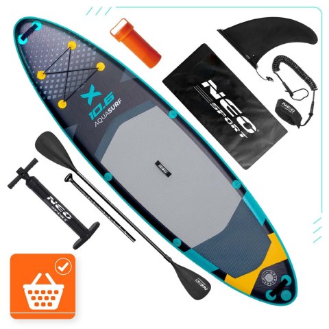 Deska SUP Aquasurf 320 x 84 x 15 cm Neo-Sport 170207 Neo-Sport