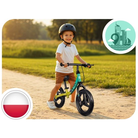 Rowerek biegowy dla dzieci Ricokids Fun Adventure Ricokids