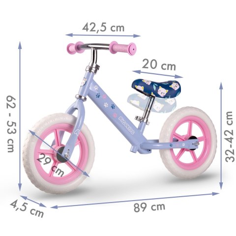 Rowerek biegowy dla dzieci Ricokids Ricokids