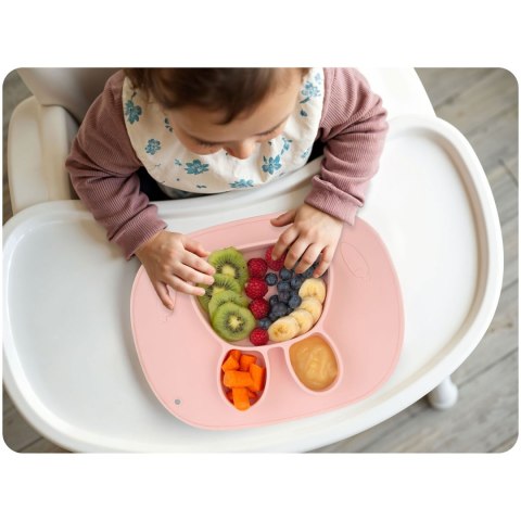 Talerzyk dla dzieci silikonowy do karmienia Królik Ricokids Ricokids