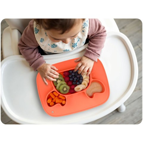 Talerzyk dla dzieci silikonowy do karmienia korona Ricokids Ricokids