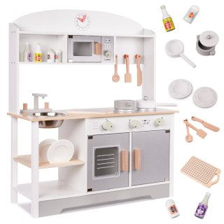 Kuchnia dla dzieci drewniana MDF MODERN CLASSIC akcesoria 82cm Kik Sp. z o. o. Sp. k.