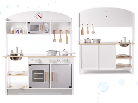 Kuchnia dla dzieci drewniana MDF MODERN CLASSIC akcesoria 82cm Kik Sp. z o. o. Sp. k.