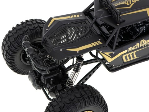 Samochód zdalnie sterowany 2,4GHz 1:8 51cm metal czarny Kik Sp. z o. o. Sp. k.